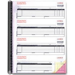 Purchase Order Book-Imprinted