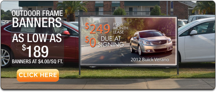 Tower Advertising Banner Frame Outdoor Banner Frame 4x8 Outdoor