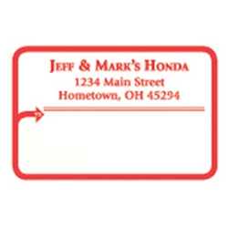 my dealer supply custom shipping labels