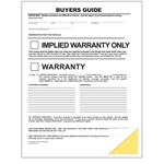 As Is - No Warranty<br>Buyers Guide<br>File Copy