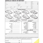 Vehicle Check in Report