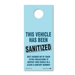 Small Hang Tag - Sanitized