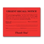 Urgent Recall Notice