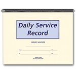 Daily Service Record Book