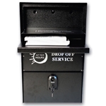 Self-Contained Night Drop Box Pedestal Mount