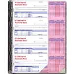 Cash Receipt Books w/Account Log-Imprinted