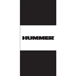 Hummer Light Pole Flags (Horizontal)