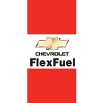 Chevy Flex Fuel Flags (Horizontal)