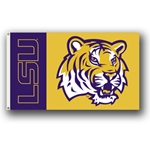 Louisiana State Tigers 3x5 Flag