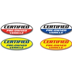 Certified Pre-Owned Oval Slogans