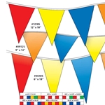 Economy 4-mil V-Shaped Poly Pennants