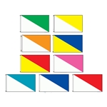 Horizontal Diagonal Flags