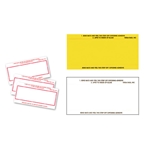 Stock Number Mini Signs
