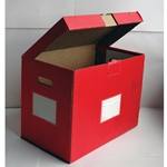 Color-Code File Folder Storage Boxes