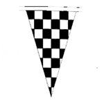 Heavy-Duty Race Style Pennant<br>Triangle
