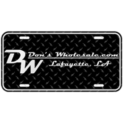 .055" Custom License Plate