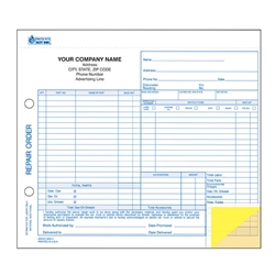 Repair Order<br>Form # RO-600-3