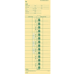 Time Clock Cards<br>Form#TC-57