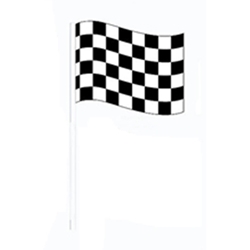 Checkered Antenna Flags (Heavy-Duty)
