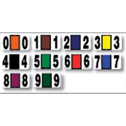 Color-Coded Numbers