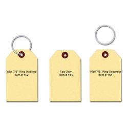 Manila Key Tags