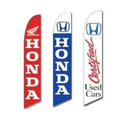 Honda<br>"Flag Only" or "Flag & Pole Kit"