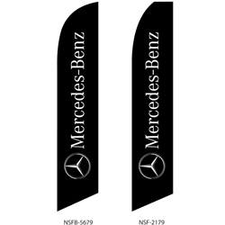 Mercedes-Benz<br>"Flag Only" or "Flag & Pole Kit"