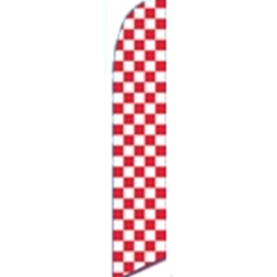 Red & White Checkered<br>"Flag Only"or "Flag & pole Kit"