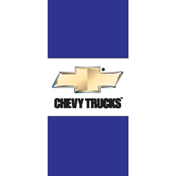 Chevy Trucks Pole Flags (Horizontal, single sided)