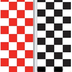 Checkered Banners<br><strong>Double Sided</strong><br>3' x 8'