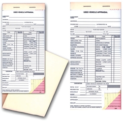 Used Vehicle Appraisal Book-Style 2