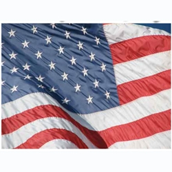 Heavy-Duty Nylon U.S. Flags<br>Most Popular Flag<br>Outdoor Use