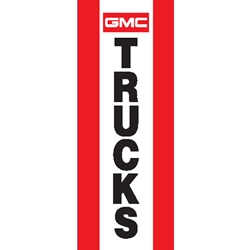 GMC Trucks Pole Flags (Vertical)
