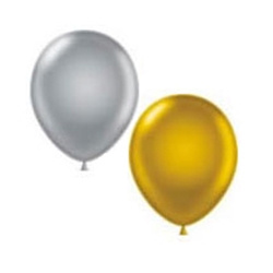 <strong>17"</strong> Latex Balloons<br><strong>The Most Popular Size</strong><br>Metallic Colors<br>72 per Unit