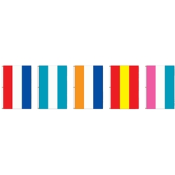 3 Stripe Vertical Nylon Flags