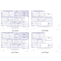 Vehicle Inventory Cards