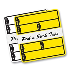 Poly Stock Stickers<br>250 per box