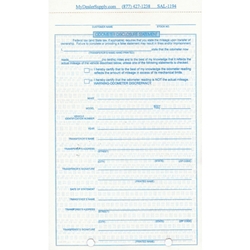 Odometer Disclosure Statements SAL-1194