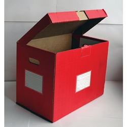 Color-Code File Folder Storage Boxes