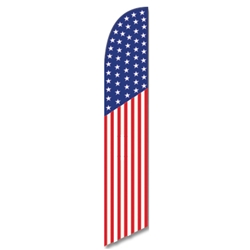 Patriotic Flag<br>"Flag Only" or "Flag & Pole Kit"