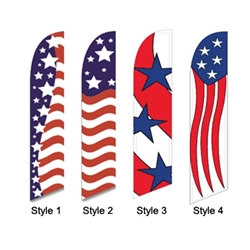 Stars & Stripes<br>"Flag Only" or "Flag & Pole Kit"