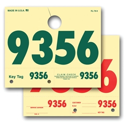 Dispatch Numbers - Manilla<br>4 Digit