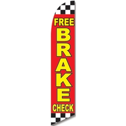 Free Brake Check<br>"Flag Only" or "Flag & Pole Kit" 