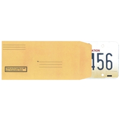 License Plate Envelopes (Preprinted)