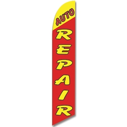 Auto Repair<br>"Flag Only" or "Flag & Pole Kit"