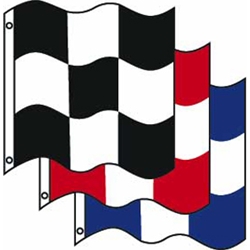 3' x 3' Checkered Flags